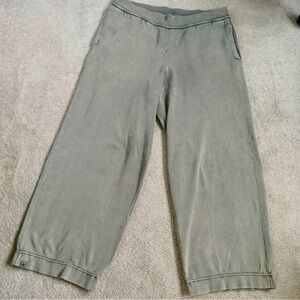 Barefoot Dreams PL 100% Cotton Sun bleached Pants 25-1/2” Inseam Soft Airy